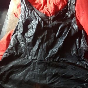 Torrid pleather tank ♡